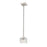 Z-Lite Rubicon 1 Light Mini Pendant, Brushed Nickel - 1927MP-BN