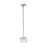 Z-Lite Rubicon 1 Light Mini Pendant, Chrome - 1927MP-CH