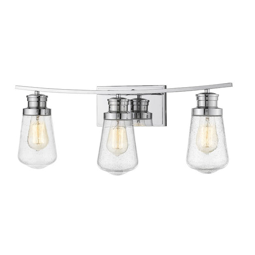 Z-Lite Gaspar 3 Light Vanity, Chrome/Seedy - 1928-3V-CH
