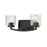 Z-Lite Zaid 2 Light Vanity, Bronze/Chisel - 1929-2V-BRZ