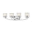 Z-Lite Zaid 4 Light Vanity, Chrome/Chisel - 1929-4V-CH