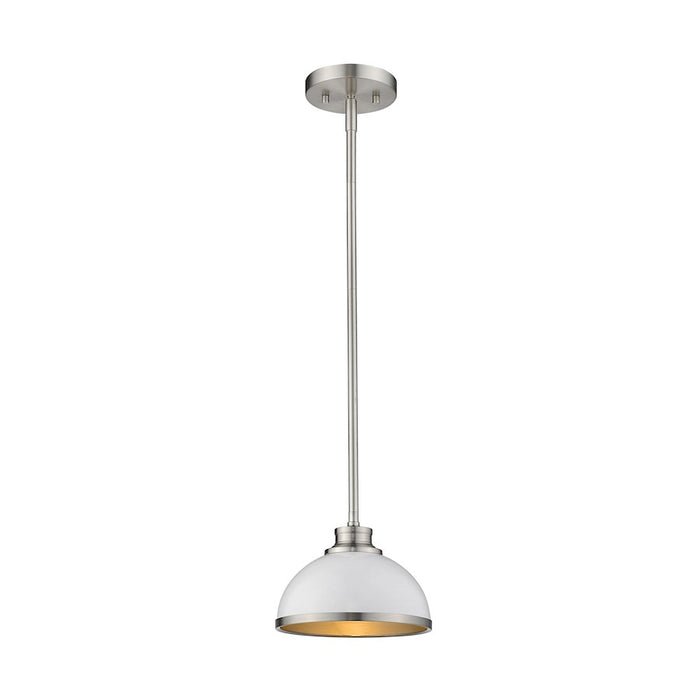 Z-Lite 1 Light Citadel 8" Mini Pendant
