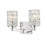 Z-Lite Aubrey 2 Light Vanity, Chrome - 1931-2V-CH