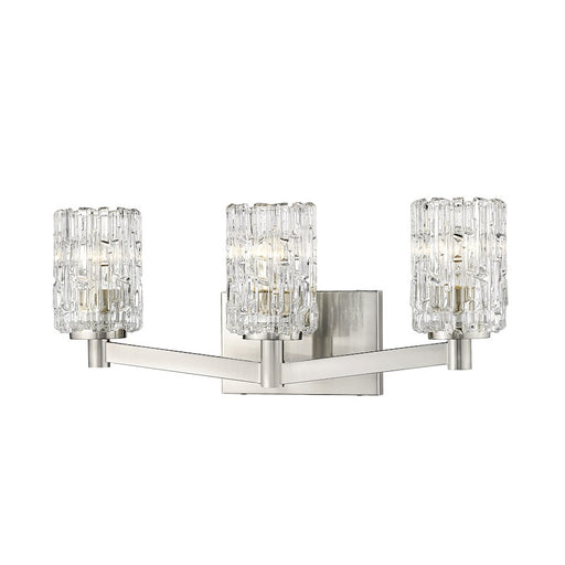 Z-Lite Aubrey 3 Light Vanity, Brushed Nickel - 1931-3V-BN