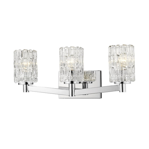 Z-Lite Aubrey 3 Light Vanity, Chrome - 1931-3V-CH