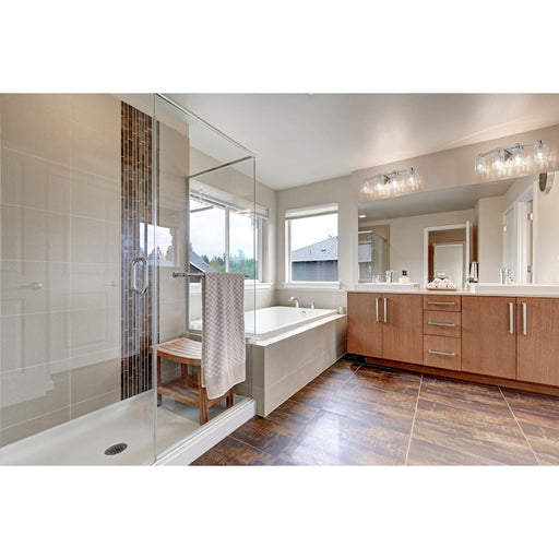 Z-Lite Aubrey 4 Light Vanity, Brushed Nickel