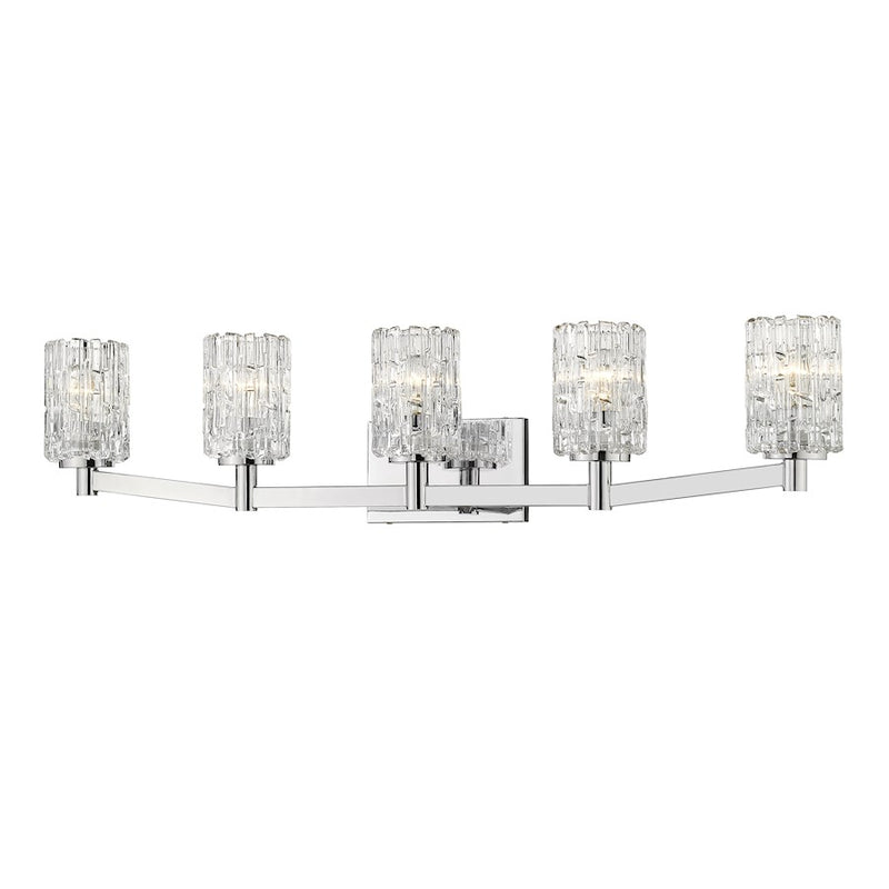 Z-Lite Aubrey 5 Light Vanity, Chrome - 1931-5V-CH