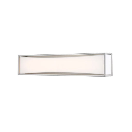 Z-Lite Baden 2 Light 24" Vanity, Brushed Nickel, Frosted White - 1933-24BN-LED
