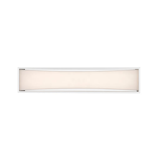 Z-Lite Baden 2 Light 24" Vanity, Chrome/Frosted White
