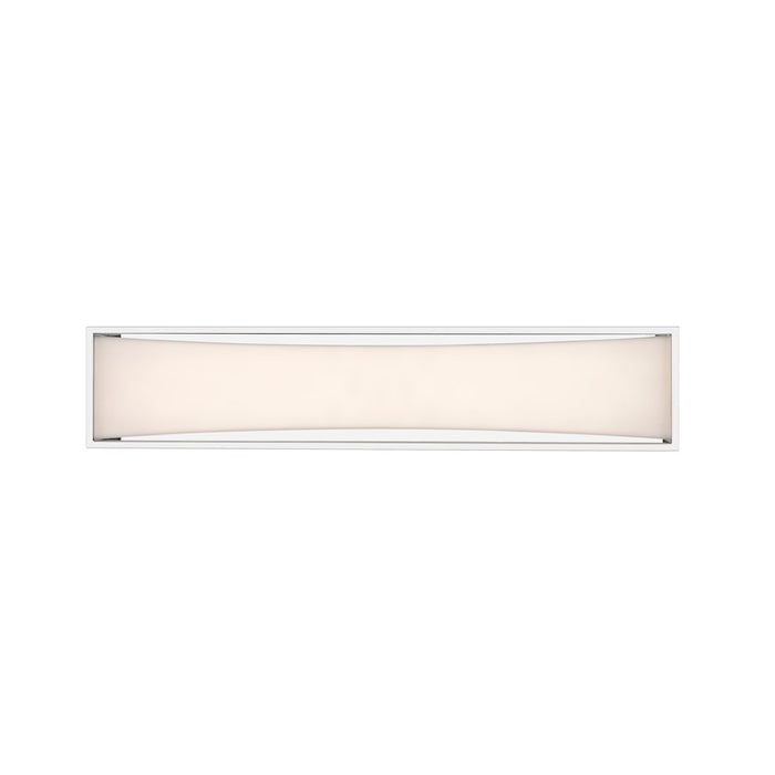 Z-Lite Baden 2 Light 24" Vanity, Chrome/Frosted White
