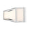 Z-Lite Baden 2 Light 24" Vanity, Chrome/Frosted White
