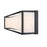 Z-Lite Baden 2 Light 24" Vanity, Matte Black/Frosted White