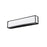 Z-Lite Baden 2 Light 24" Vanity, Matte Black/Frosted White