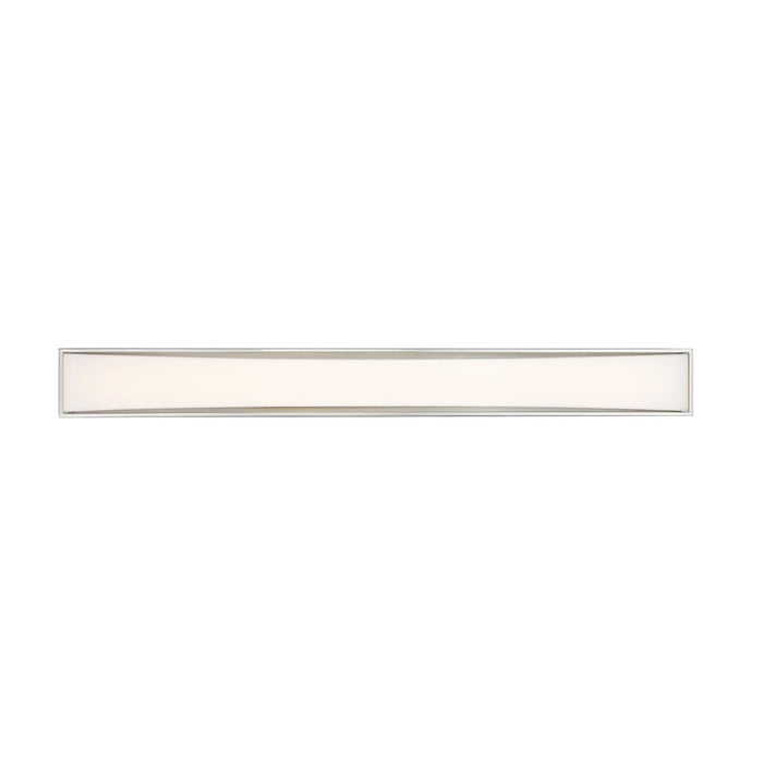 Z-Lite Baden 2 Light 46" Vanity, Brushed Nickel/Frosted White