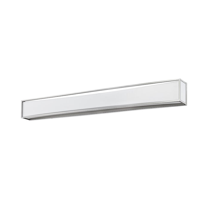 Z-Lite Baden 2 Light 46" Vanity, Brushed Nickel/Frosted White