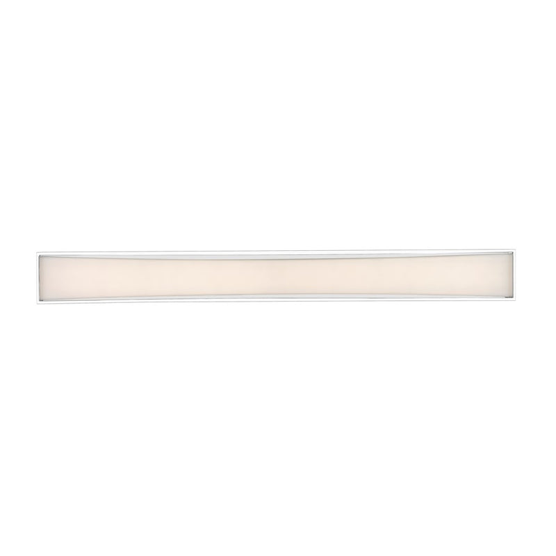Z-Lite Baden 2 Light 46" Vanity, Chrome/Frosted White