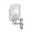 Z-Lite Dover Street 2 Light Vanity, Brushed Nickel/Clear
