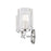 Z-Lite Dover Street 2 Light Vanity, Polished Nickel/Clear