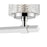 Z-Lite Dover Street 3 Light Vanity, Polished Nickel/Clear