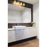 Z-Lite Dover Street 4 Light Vanity, Brushed Nickel/Clear