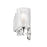 Z-Lite Dover Street 4 Light Vanity, Polished Nickel/Clear