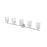 Z-Lite Dover Street 5 Light Vanity, Polished Nickel/Clear