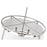 Z-Lite Lenyx  Pendant 6 Light 23.5" Pendant, Brushed Nickel/White