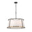 Z-Lite Lenyx Pendant 6 Light 23.5" Pendant, Iron Ore, White - 1935-26IO