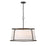 Z-Lite Lenyx  Pendant 6 Light 23.5" Pendant, Iron Ore, White