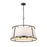 Z-Lite Lenyx  Pendant 6 Light 23.5" Pendant, Iron Ore, White