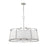 Z-Lite Lenyx  Pendant 8 Light 27.5" Pendant, Brushed Nickel/White