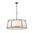 Z-Lite Lenyx Pendant 8 Light 27.5" Pendant, Iron Ore, White - 1935-32IO