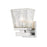 Z-Lite Astor 1 Light Wall Sconce, Brushed Nickel/Clear