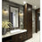 Z-Lite Astor 1 Light Wall Sconce, Brushed Nickel/Clear