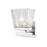 Z-Lite Astor 1 Light Wall Sconce, Chrome/Clear