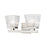 Z-Lite Astor 2 Light Vanity, Brushed Nickel/Clear