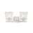 Z-Lite Astor 2 Light Vanity, Brushed Nickel/Clear