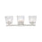 Z-Lite Astor 3 Light Vanity, Brushed Nickel/Clear