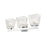 Z-Lite Astor 3 Light Vanity, Chrome/Clear
