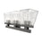 Z-Lite Astor 3 Light Vanity, Matte Black/Clear