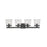 Z-Lite Astor 4 Light Vanity, Matte Black/Clear