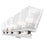 Z-Lite Astor 5 Light Vanity, Brushed Nickel/Clear