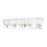 Z-Lite Astor 5 Light Vanity, Chrome/Clear