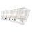 Z-Lite Astor 5 Light Vanity, Chrome/Clear