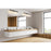 Z-Lite Astor 5 Light Vanity, Matte Black/Clear