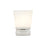 Z-Lite Astor 1 Light Wall Sconce, Brushed Nickel/Etched Opal