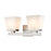 Z-Lite Astor 2 Light Vanity, Brushed Nickel/Etched Opal