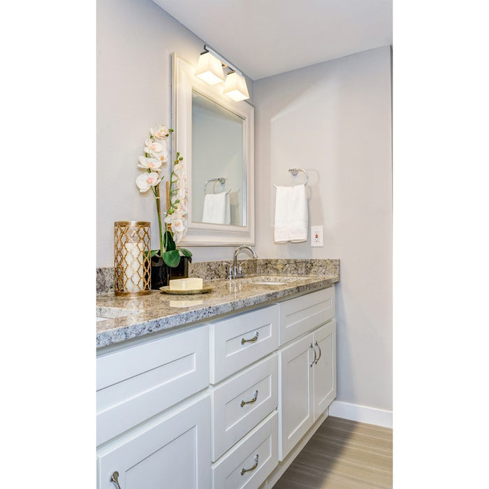 Z-Lite Astor 2 Light Vanity, Chrome/Etched Opal