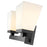 Z-Lite Astor 2 Light Vanity, Matte Black/Etched Opal