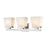 Z-Lite Astor 3 Light Vanity, Brushed Nickel/Etched Opal
